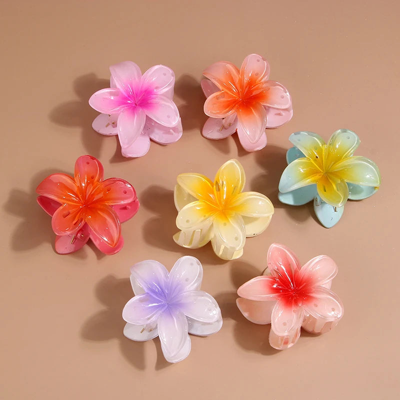 Blumenhaarklammern